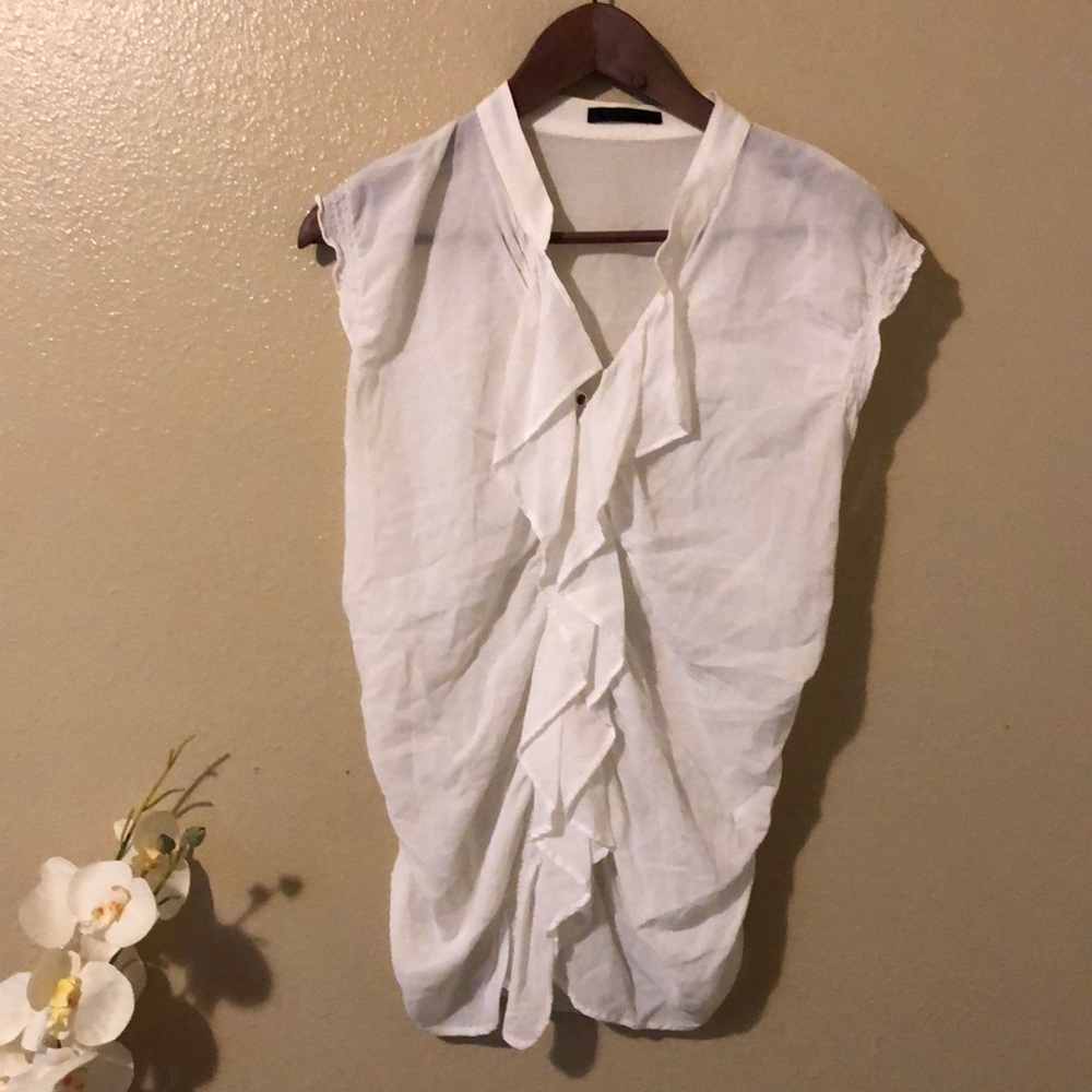 PINKO Button Up Blouse Sz 6